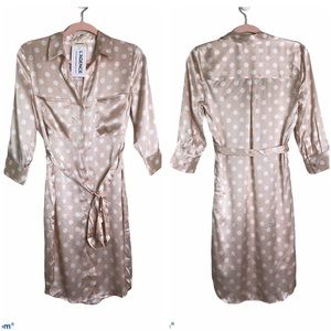 L’agence polka dot dress